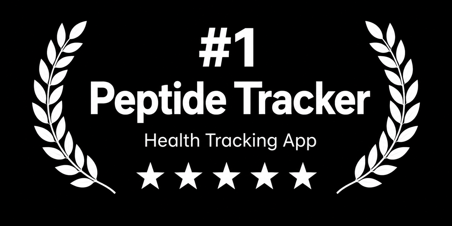 PepTrace peptide tracker badge